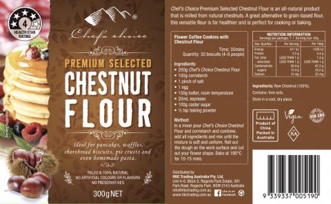 Chef’s Choice Premium Selected Chestnut Flour