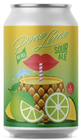 Revel Brewing Co Pine Lime Sour Ale 375mL