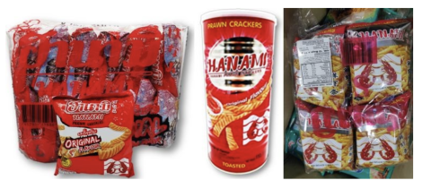 Hanami Toasted Prawn Crackers